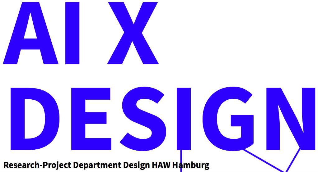 Schriftzug AI x Design