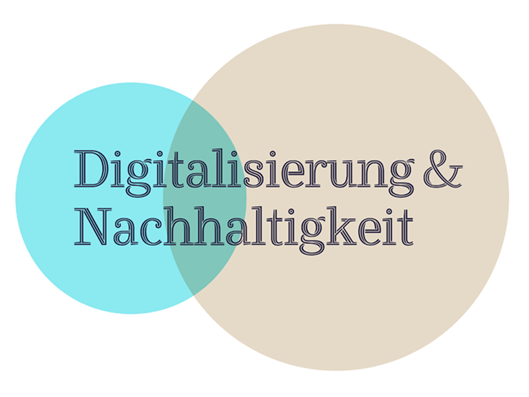 Logo vom Projekt Digitalisierung & Nachhaltigkeit