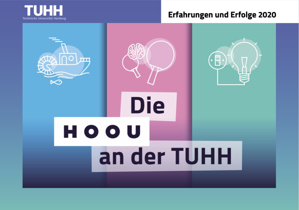Titelbild der HOOU@TUHH Broschüre 2020