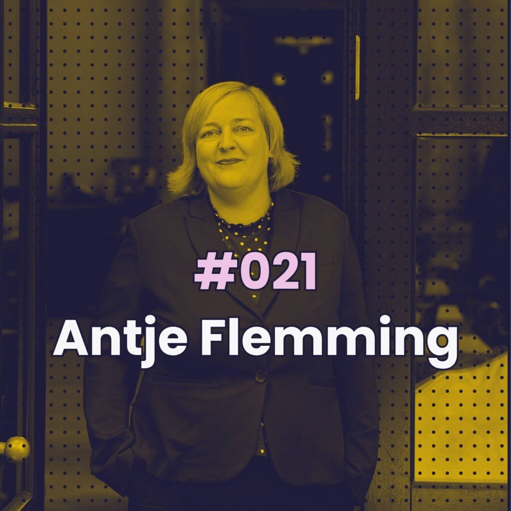 Das Bild zur Podcastepisode: Antje Flemming
