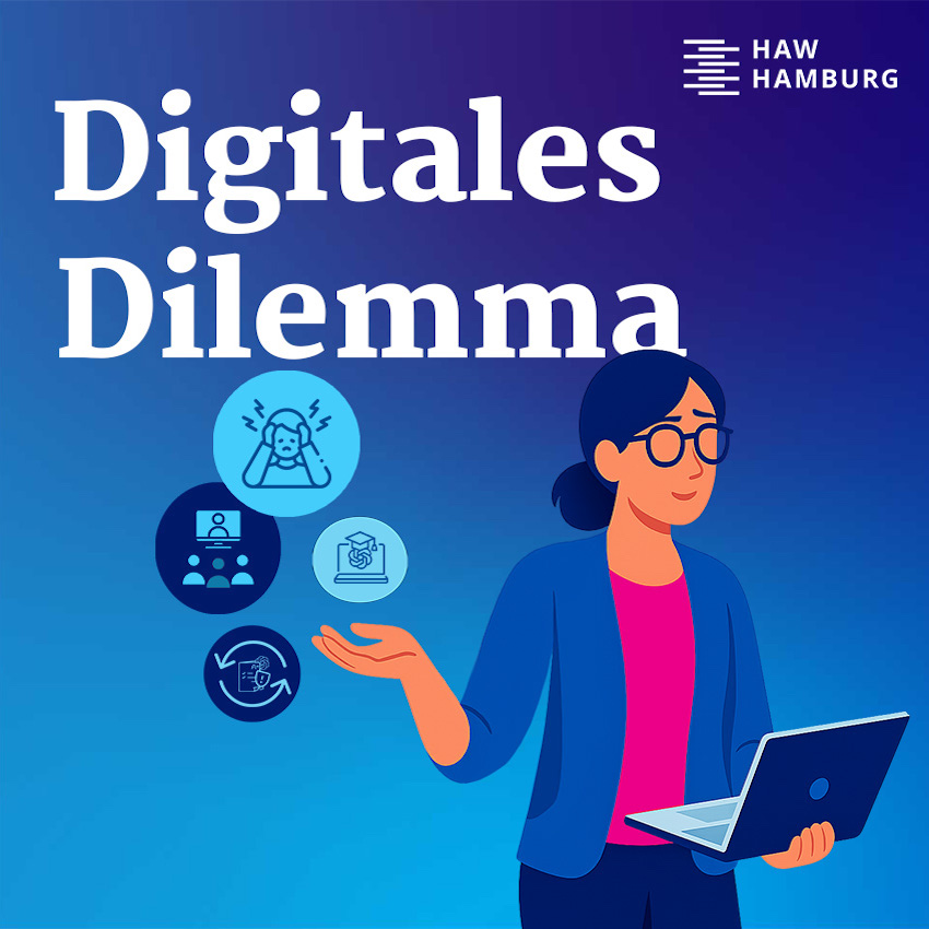 Das Bild zur Podcastepisode: Keine Panik vor der Prüfung – Sind KI und Fairness eine Chance? 