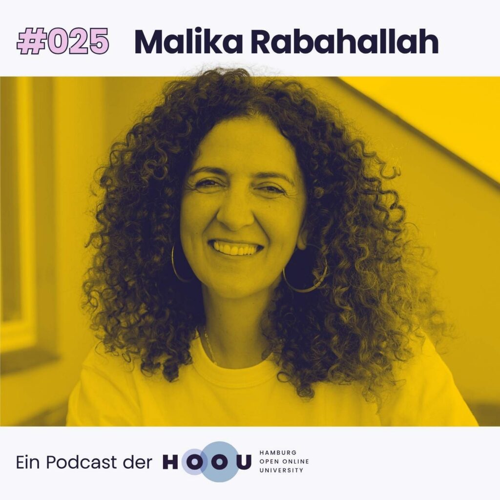 Das Bild zur Podcastepisode: Malika Rabahallah