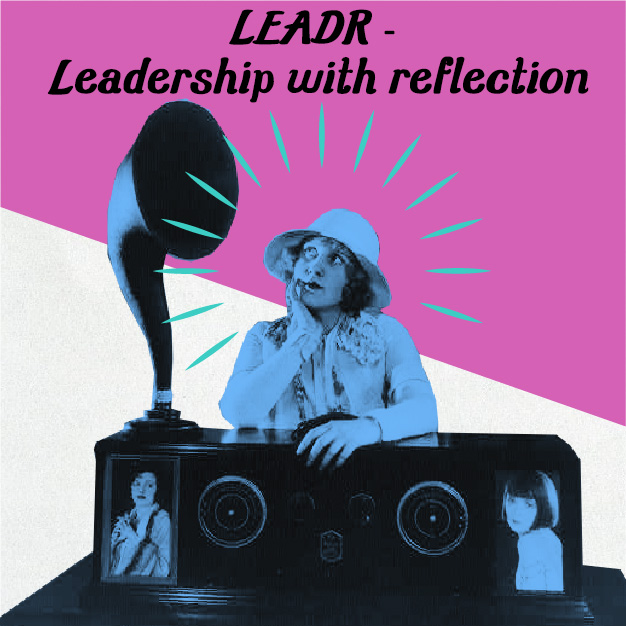 Cover von Hamburg hOERT ein HOOU mit dem Schriftzug LEADR - Leadership with reflection.