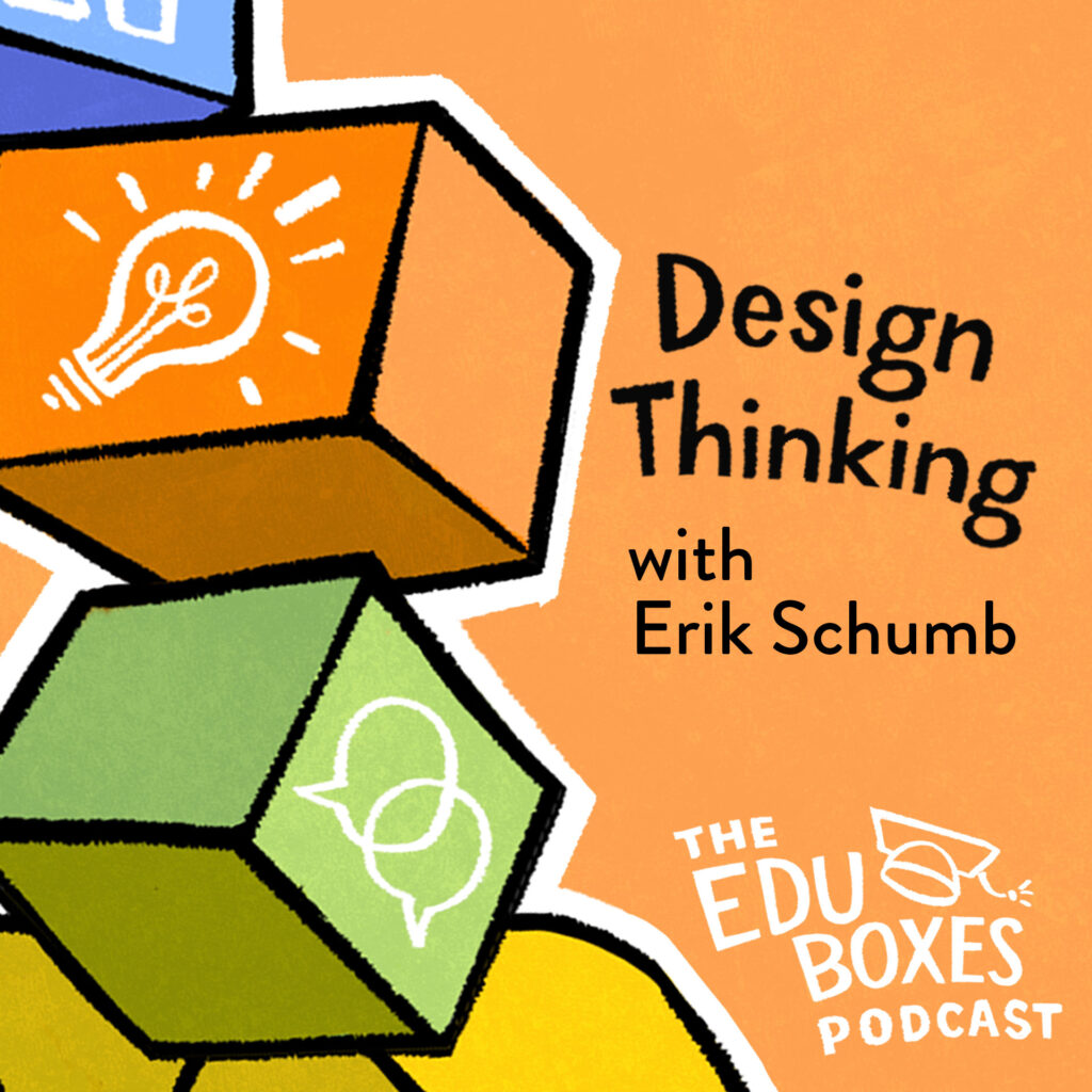 Das Bild zur Podcastepisode: On the benefits of using Design Thinking