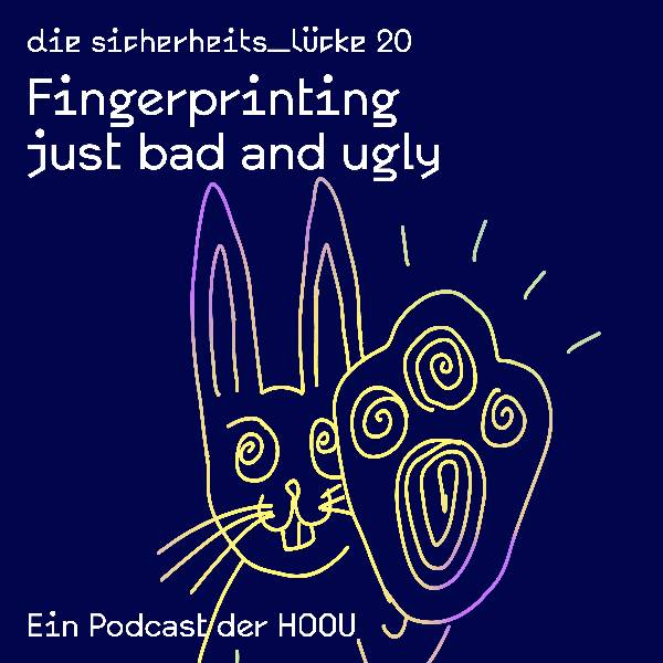 Das Bild zur Podcastepisode: Fingerprinting just bad and ugly