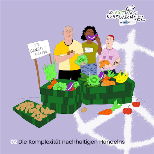 Das Bild zur Podcastepisode: #2 Die Komplexität nachhaltigen Handelns