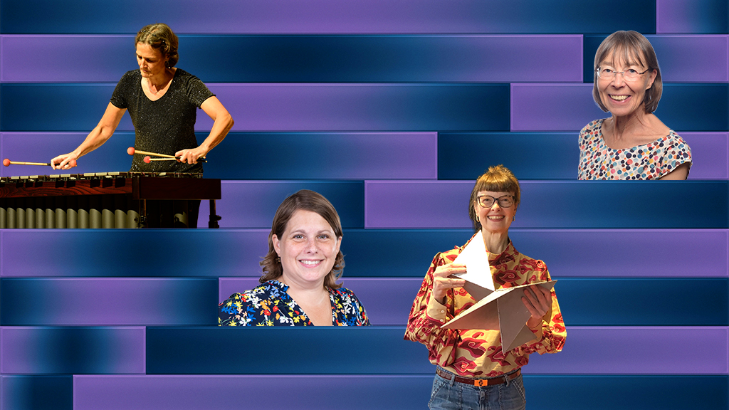 Collage mit Porträts der interviewten Frauen